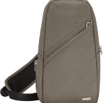 Travelon Anti-theft Classic Sling Bag， Nutmeg